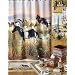 Band of Thunder Horse Horses Bathroom Fabric Shower Curtain Hautman Brothers