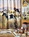 Hautman Band of Thunder Shower Curtain
