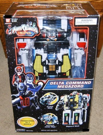 Power Rangers S.P.D. Delta Command Megazord On Sale