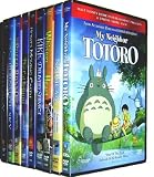 The Best of Miyazaki Collection (9 Pack) ~ My Neighbor Totoro / Nausicaa Of The Valley Of The Wind / Whisper of The Heart / Kiki's Delivery Service / Howl's Moving Castle / The Cat Returns / Porco Rosso / Castle In The Sky / Spirited Away (9 films, 18-DVDs, 956-minutes)