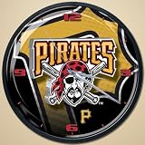 MLB Pittsburgh Pirates High-Definition Wall Clock