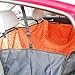 HAOCOO Pet Seat Cover Waterproof and Washable for Cars, SUV, Vans & Trucks (Orange)