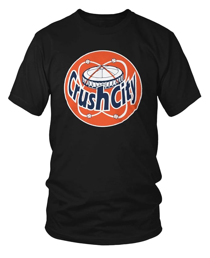 Crush City Houston Astros Astrodome Retro Distressed T-Shirt ...