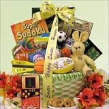 Game Time: Easter Gift Basket for Boys Ages 6 to 9 years