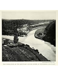 Home: 1926 Print Kentucky Dix River Confluence Landscape Historical Image Trees NGM9 - Original Halftone Print - Authenticated