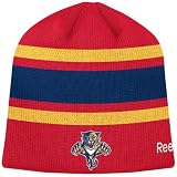 61sICXIk1gL. SL160  NHL Mens Center Ice Official Team Player Knit Hat (Florida Panthers, One Size Fits All)