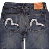 Evisu embroidered pocket denim jeans EVIS7540