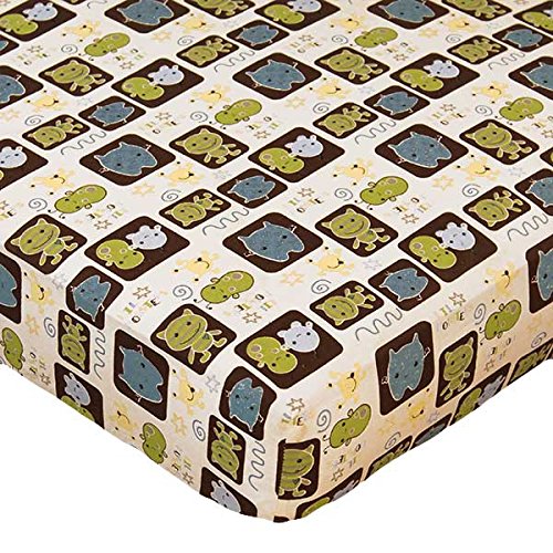 Peek a Boo Monsters Fashion Crib Fitted Sheet - different from sheet in set