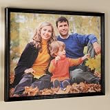 Personalized Framed Photo Canvas-18x24-Black Frame - Wedding Gifts