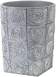 Avanti Linens Galaxy Waste Basket, Silver