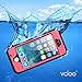 vcloo iPhone SE Waterproof Case, 6.6ft iPhone 5S Underwater Case, Dust Proof, Drop Proof, Snow Proof, Shock Proof, Heavy Duty Protective Carrying Case Cover for iPhone SE,iPhone 5S/5, 4.0