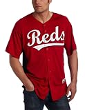 MLB Cincinnati Reds Short Sleeve Authentic Button Front Cool Base Batting Practice Jersey Men's