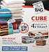10 Original Space Bag Cube Vacuum-Seal Bags - 4 Large, 4 Extra-Large, 2 Jumbo