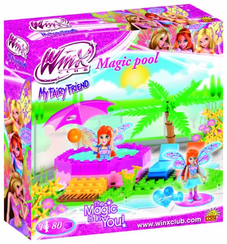 Winx Club, Magic Pool, 80 Building Bricks By Cobi