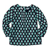 Carter's Woven L/S Top - Owl- 4T