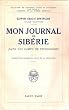 Mon journal de siberie dans les camps de prisonniers