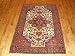 Handmade Persian Antique Feraghan Sarouk Rug 3'5"x4'9"