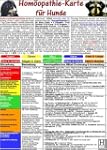 Hom�opathie-Karte f�r Hunde DIN A5