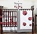 Polka Dot Ladybug Fitted Crib Sheet for Baby and Toddler Bedding Sets by Sweet Jojo Designs - Polka Dot Print