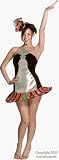 Women's Roulette Wheel Costume (Size: 4-10)