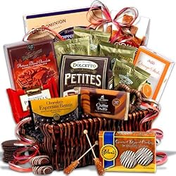 Coffee and Chocolates Gift Basket - Standard