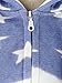 Anna-Kaci Red White and Blue American Flag Zip Up Fashion Hoodie Jacket