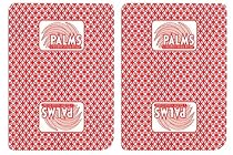 1 Deck Palms Casino Playing Cards Used In Real Casino - Free Bounty Button Kit