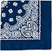 Navy Blue Trainmen Paisley Jumbo Bandana (27