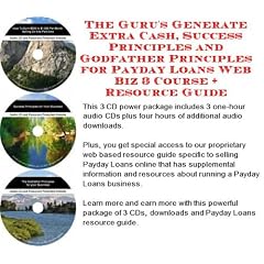 The Mega Make An Extra Income, Marketing and Inner Game for Payday Loans Web Businesses 3 CD Power Pack (Audio CD)
