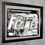 Calgary Flames Ticket & Photo Collage Frame (w Team Name)