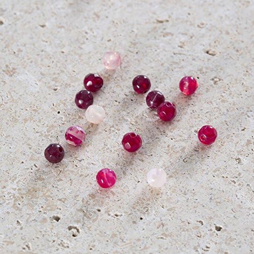 Hobium 15 Pieces Sun Stone Bead, 4mm : 0.16" - Various Colors