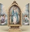 9" Joseph's Studio Our Lady of Grace Religious Triptych Scene