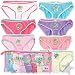 Days of the Week Frog Print Panties for Girls