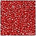 BeadTin Dark Ruby Red Transparent 4mm Faceted Round Craft Beads (1250pc)