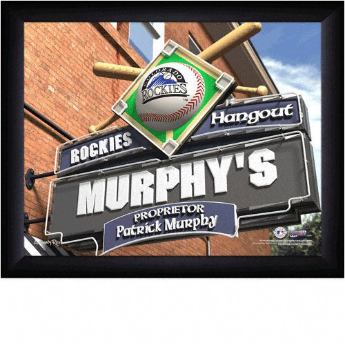 Buy Colorado Rockies Personalized Sports Pub Print by FansEdge