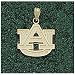 LogoArt Auburn Tigers 10K Gold 5/8 Logo Pendant