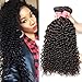 Jolia 8A Brazilian Curly Hair Weave 3 bundles a lot Thick Remy Human Hair Weft Non Chemical Process Natural Color 18 20 22 inch