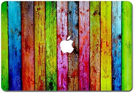 Colored Wood MacBook Pro sticker decal vinyl skin design by Mac Tatt! Customize your Apple computer Laptop! Installation video!