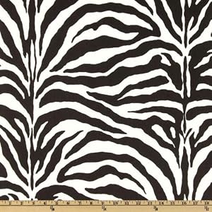 54-Wide-Zebra-Cotton-Duck-Black-White-Fabric-By-The-Yard