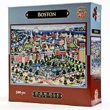 Boston, Massachusetts 500 Piece Jigsaw Puzzle