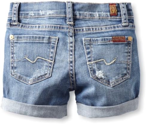 7 For All Mankind Little Girls' Midroll Short