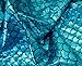 Big Fish Scale Blue Stretch Spandex 58 Inches Wide Sold by The Yard
