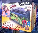 Aquael Aquarien-Set Econline Oval - 20 Liter