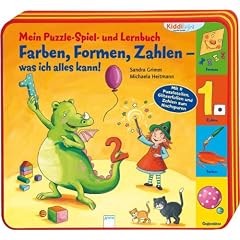 Mein Puzzle- Spiel- und Lernbuch: Farben, Formen, Zahlen - was ich alles kann!