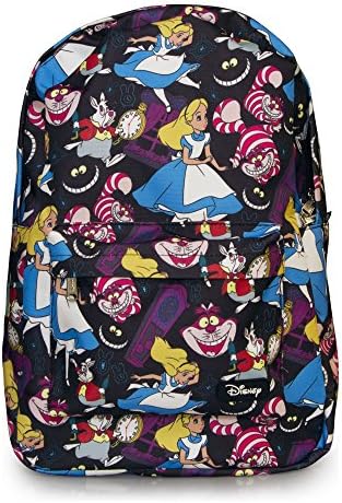 Loungefly Alice in Wonderland All Over Print Backpack (Wonderland)