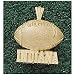 LogoArt Indiana Hoosiers 10K Gold Basketball Pendant