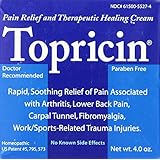 Topricin Cream Jar 4 OZ (Pack of 1)