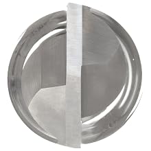 Magafor 8090 Carbide Micro Drill Mill, Inch and Metric, Uncoated (Bright) Finish, 90 Deg Point Angle, 2 Flutes, 1-1/2" Overall Length, 1.4mm Cutting Diameter, 3mm Shank Diameter