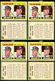 1967 Topps Regular (Baseball) Card# 553 Hegan/Tillotson of the New York Yankees NrMt Condition