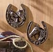 Country Western Horse Shoe Wall Art by Winston Brands